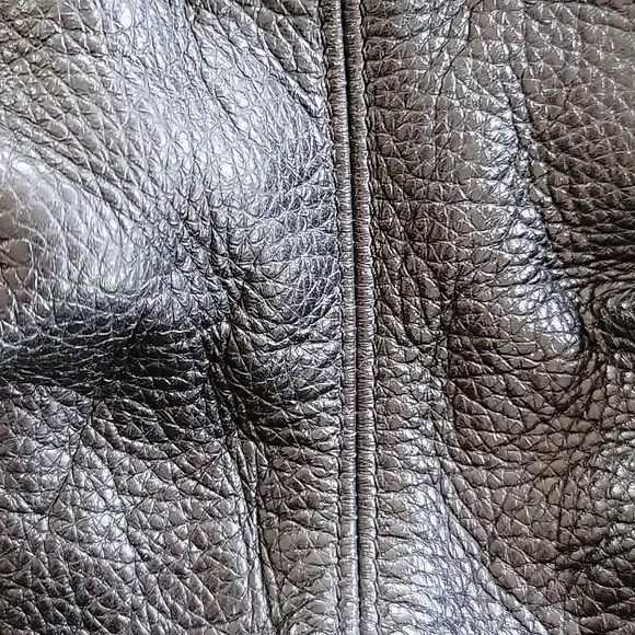 VINTAGE VERA PELLE LEATHER BAG MADE IN ITALY - Picture 8 of 13